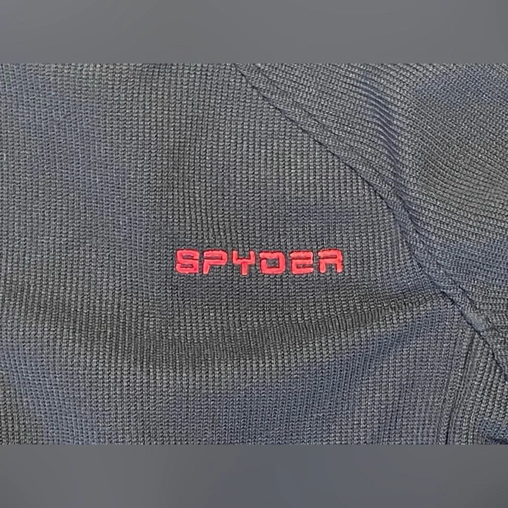 Spyder Kids Black Jacket with Red Accents Size L (14/16)